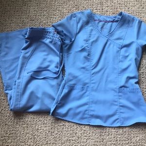 Healing Hands Purple Label scrub Set